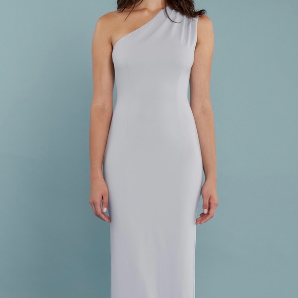 katie may one shoulder dress